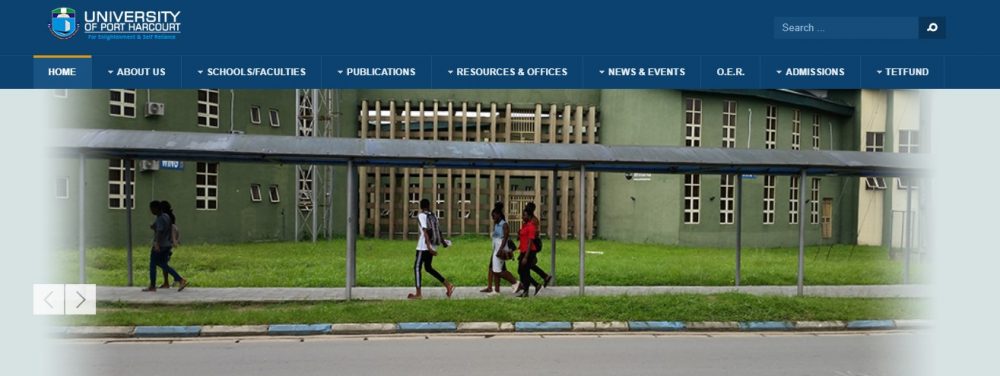 UNIPORT Portal 2021/22 Login